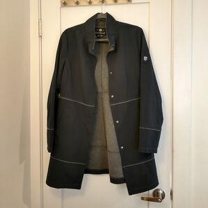 Novelti Navy Blue Light Fall Spring Jacket Size M